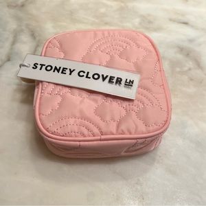 NWT Stoney Clover Lane puffy Over the Rainbow mini pouch
